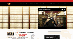 Desktop Screenshot of blackbeltcourse.com
